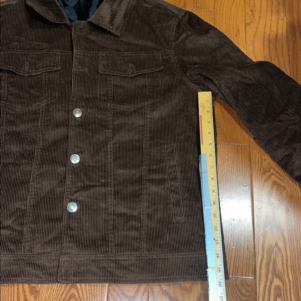 Men's Brown Corduroy Jacket 3XL - Picture 16 of 16